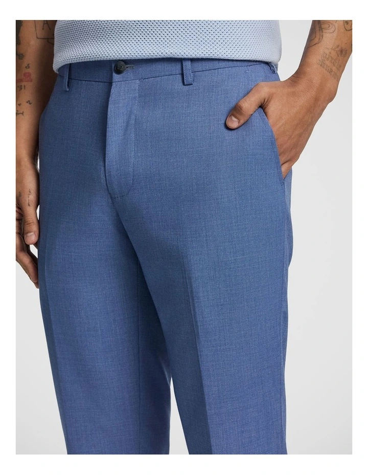 Alfredo Slim Dress Pant in Blue image 4