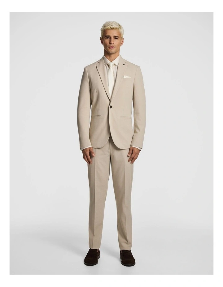 Chief Stretch Skinny Dress Pant in Natural image 7
