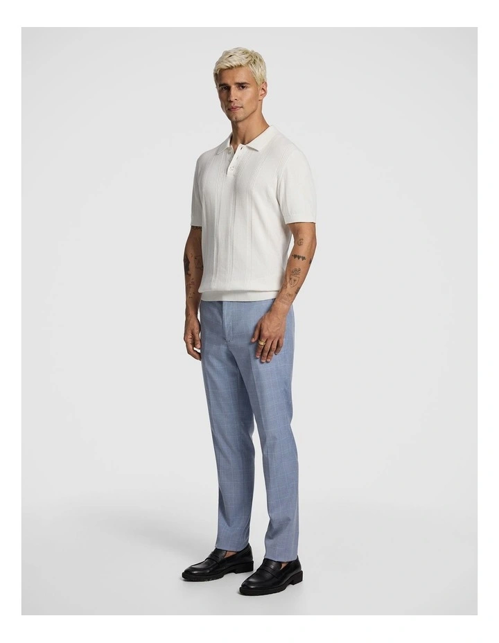 Pembroke Slim Dress Pant in Light Blue image 4