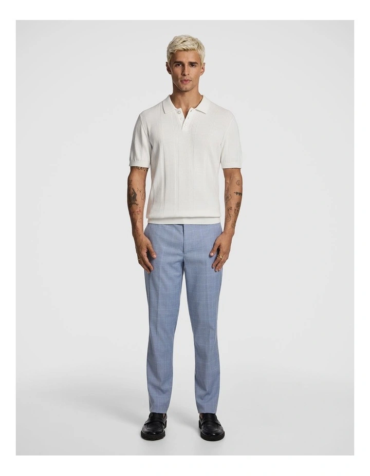 Pembroke Slim Dress Pant in Light Blue image 5
