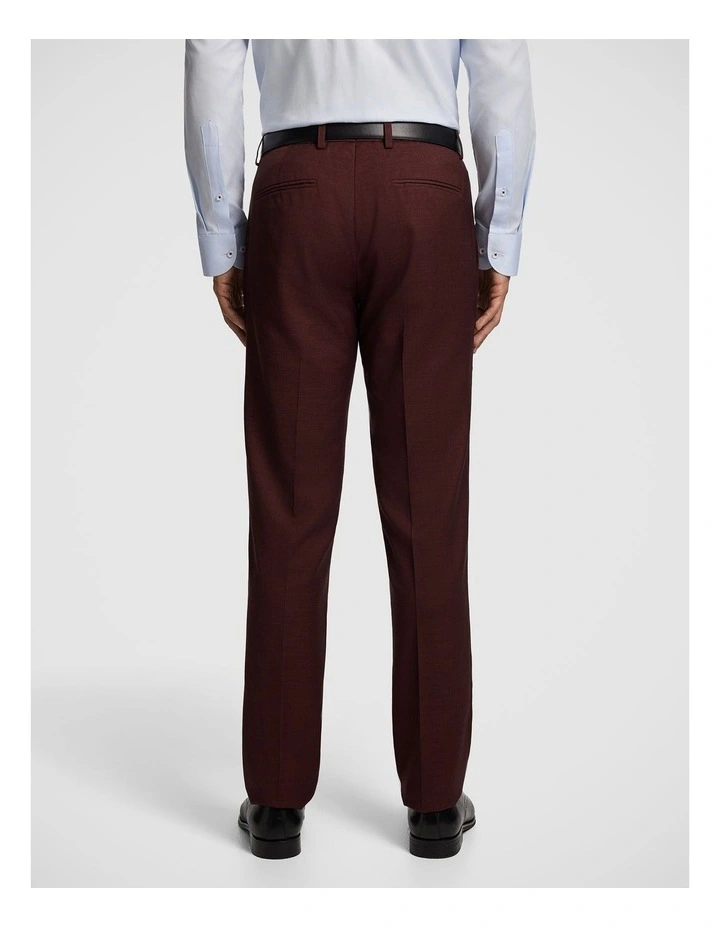 Marshal Slim Dress Pant in Rust image 3
