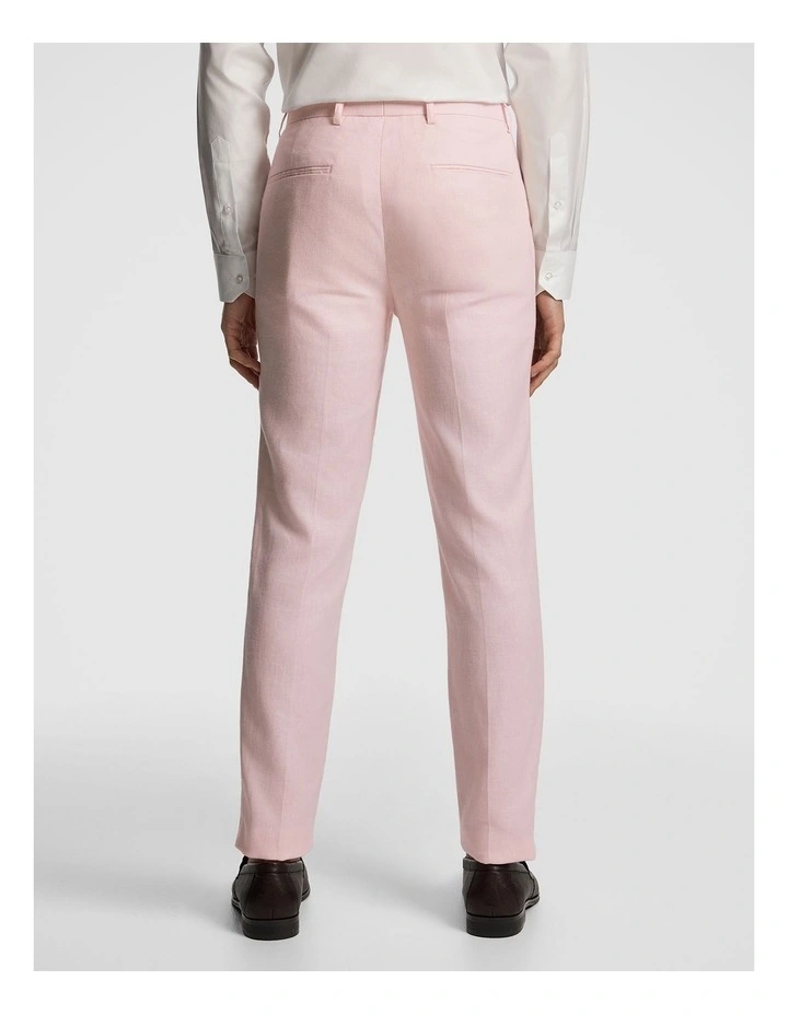 Flynn Slim Taper Dress Pant in Pink image 2