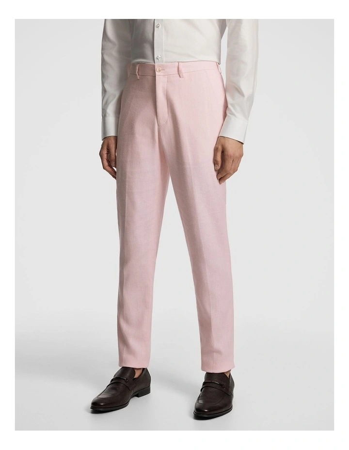 Flynn Slim Taper Dress Pant in Pink image 3