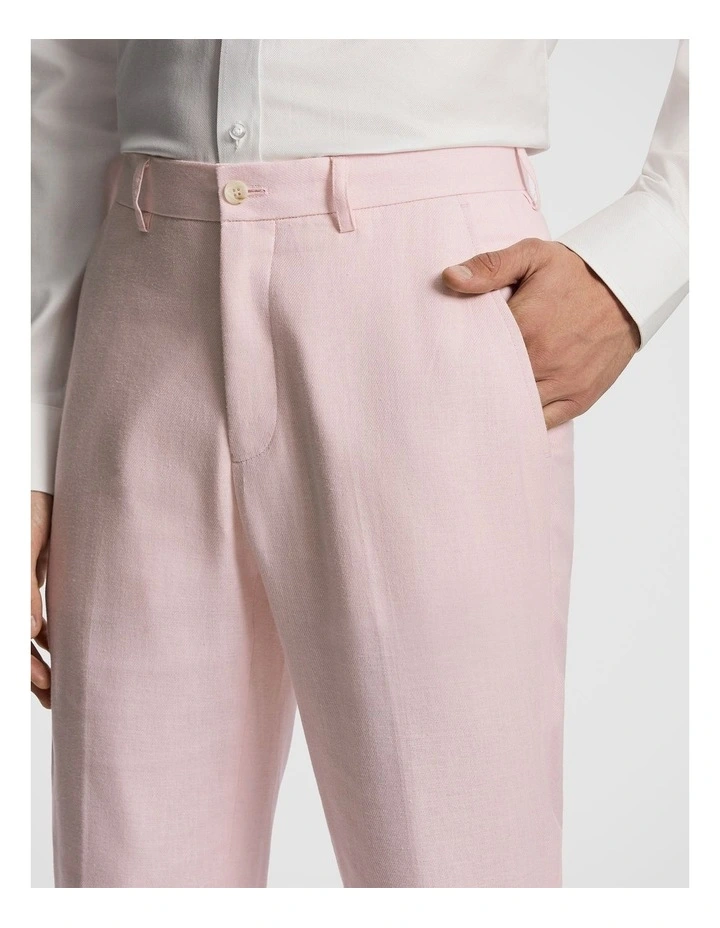 Flynn Slim Taper Dress Pant in Pink image 4
