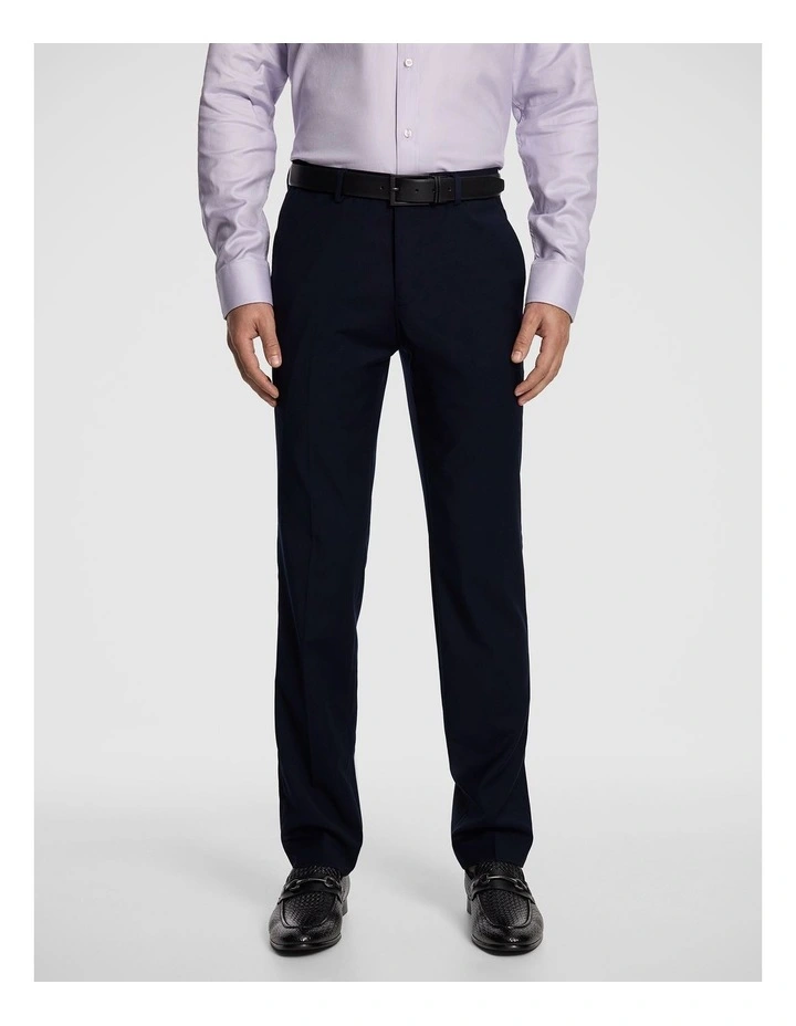 Atlas Wool Blend Slim Dress Pant in Navy image 1