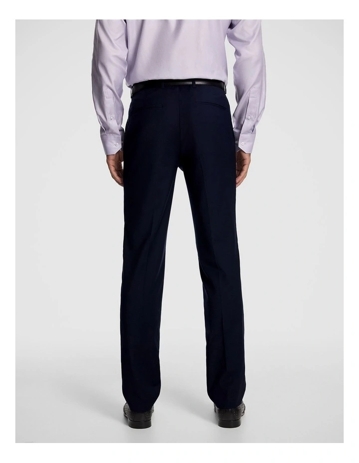 Atlas Wool Blend Slim Dress Pant in Navy image 2