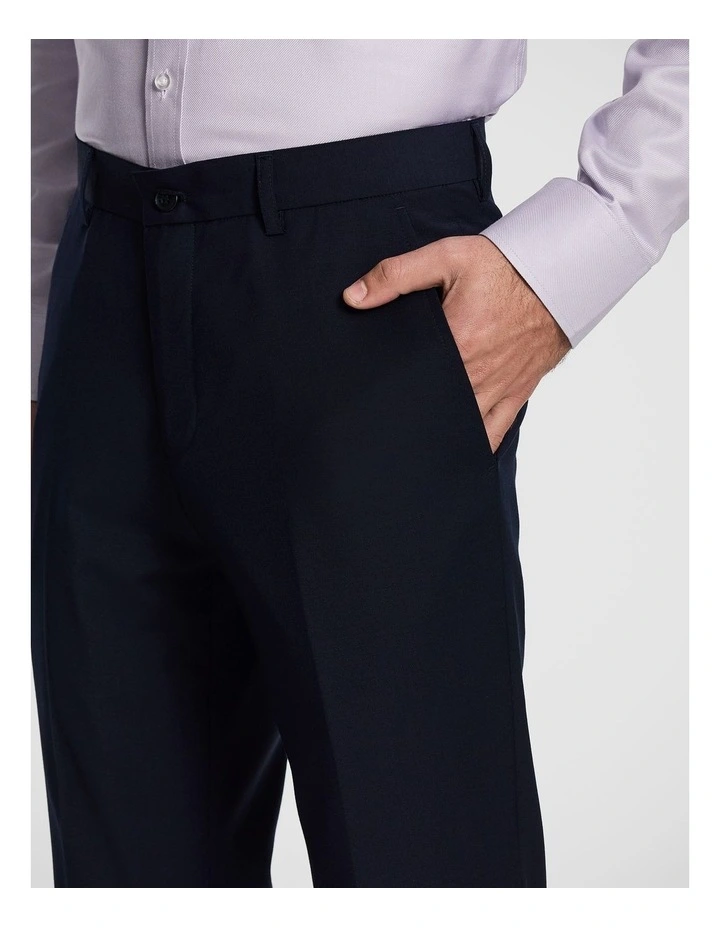 Atlas Wool Blend Slim Dress Pant in Navy image 3