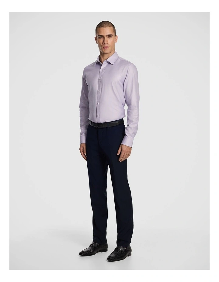 Atlas Wool Blend Slim Dress Pant in Navy image 4