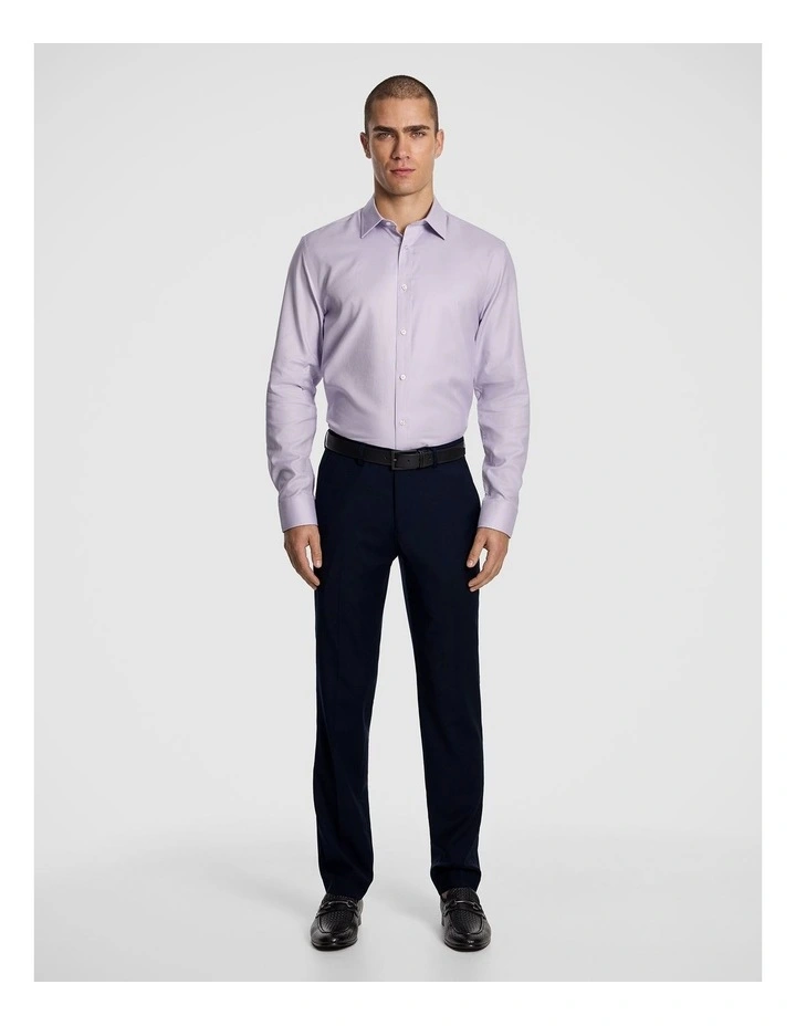 Atlas Wool Blend Slim Dress Pant in Navy image 5