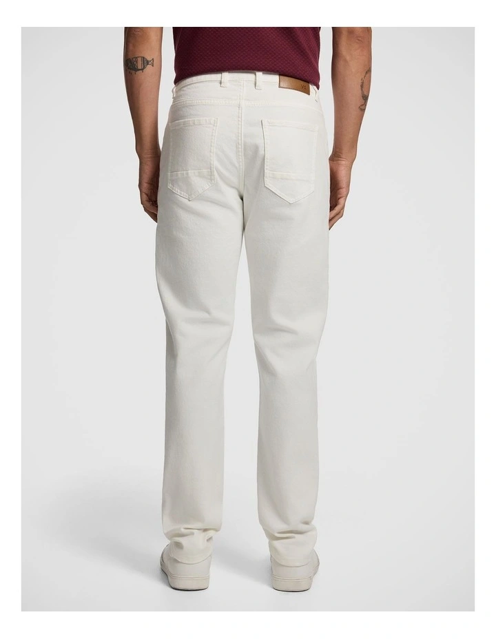 Riven Slim Jean in Winter White image 3