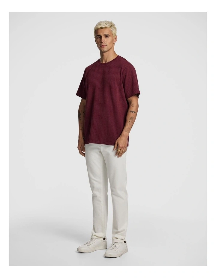 Riven Slim Jean in Winter White image 4