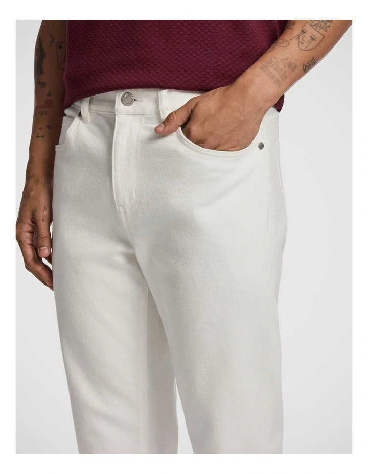 Riven Slim Jean in Winter White image 5