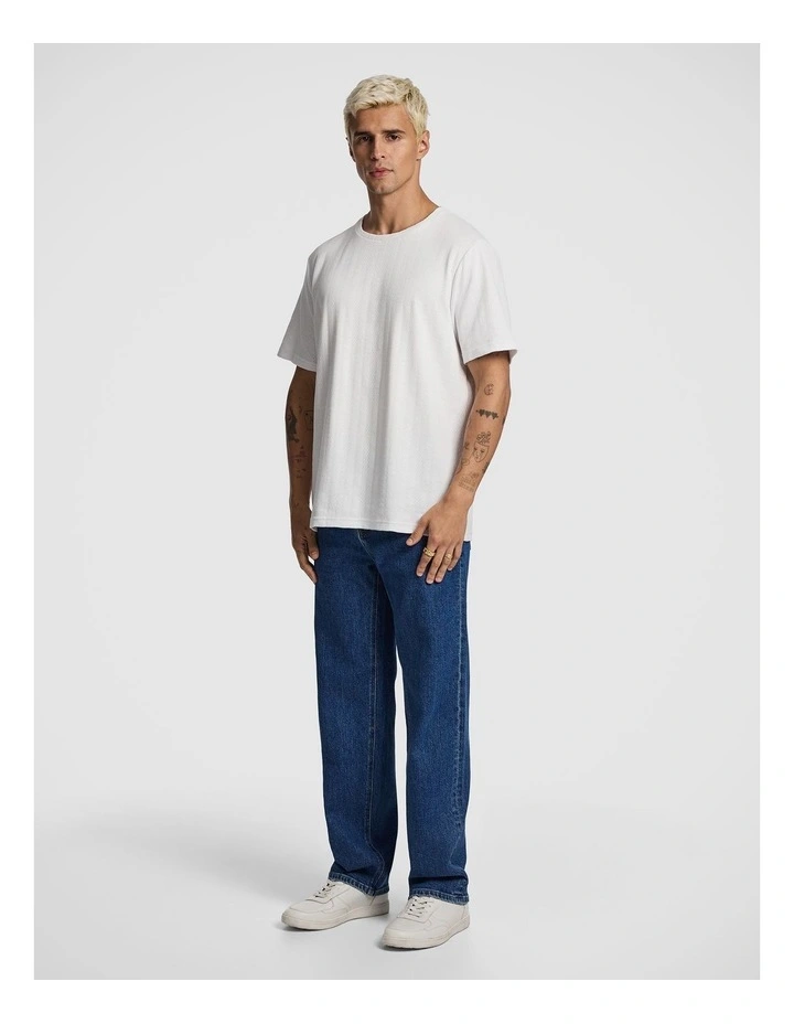 Bexley Wide Jean in Mid Wash image 4