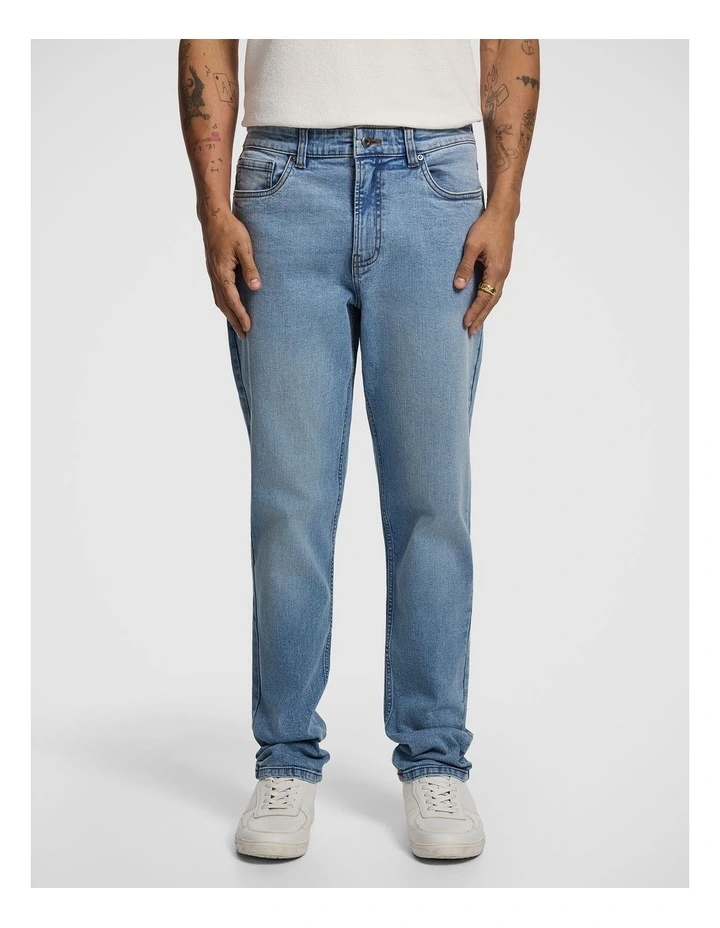 Carlos Slim Jean in Light Wash image 1