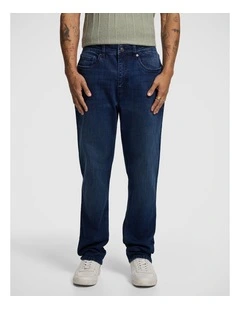 Miguel Straight Jean in Dark Wash