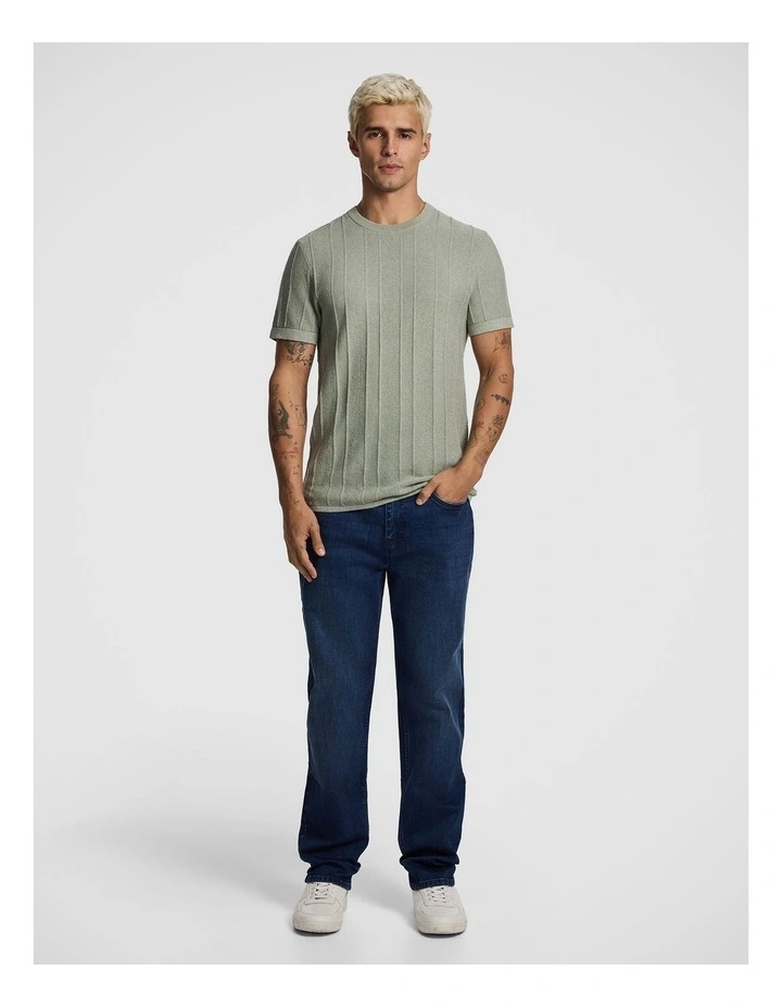 Miguel Straight Jean in Dark Wash image 5