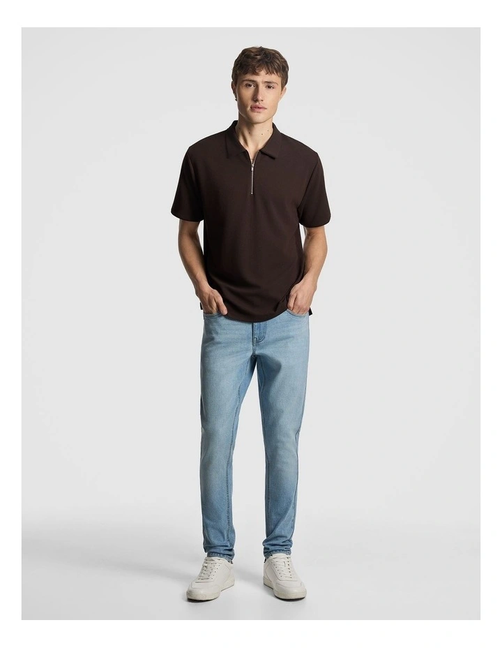 Guy Skinny Jean in Light Wash image 6