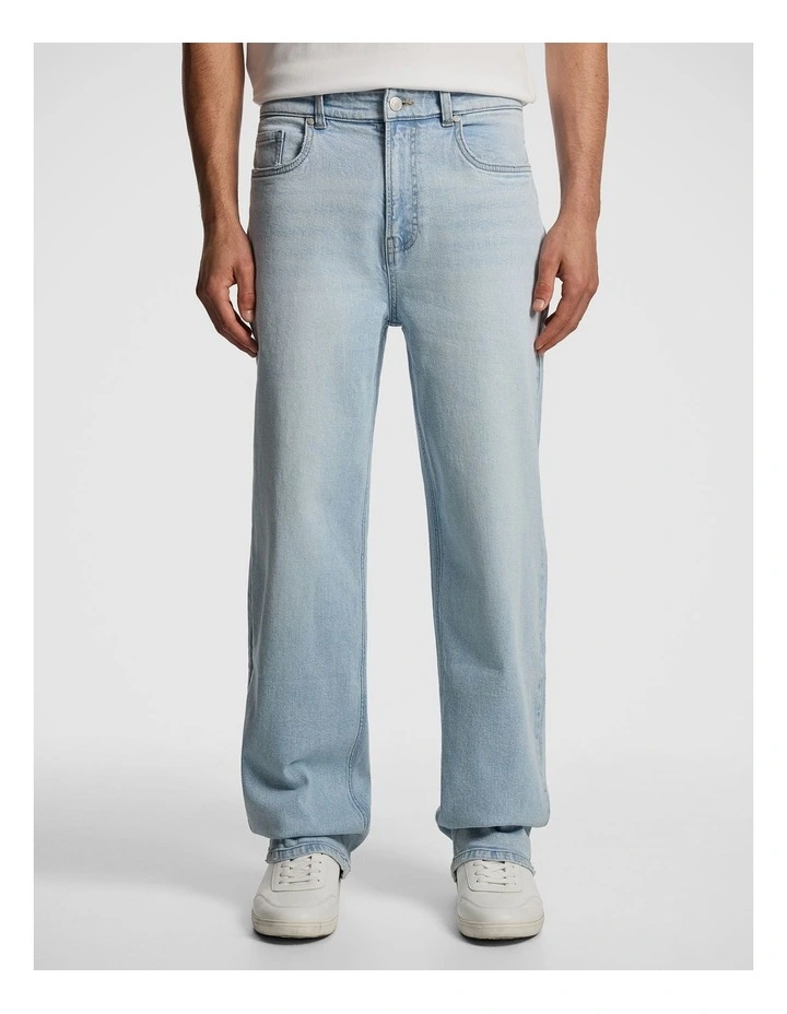 Hawk Baggy Jean in Light Wash image 1