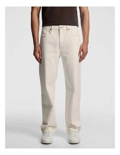 Lance Baggy Jean in Off White