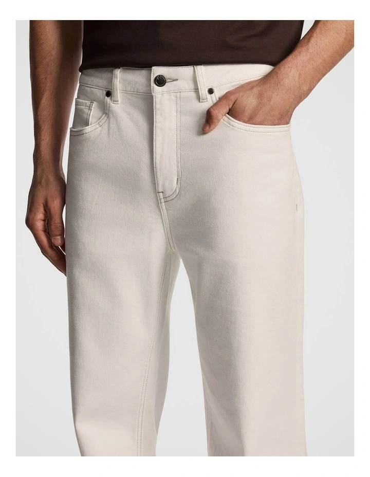 Lance Baggy Jean in Off White image 4
