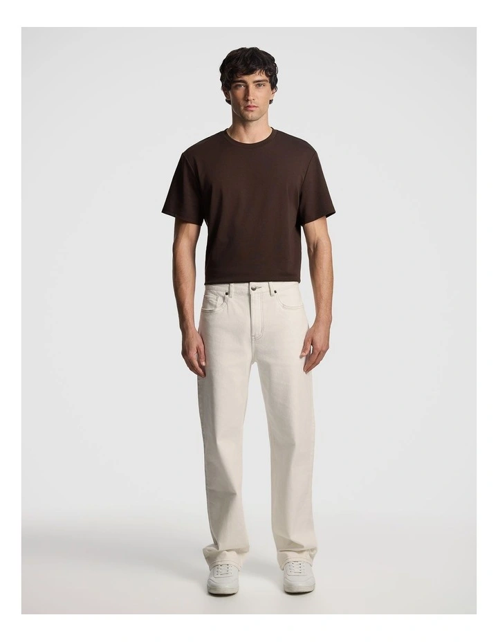 Lance Baggy Jean in Off White image 6
