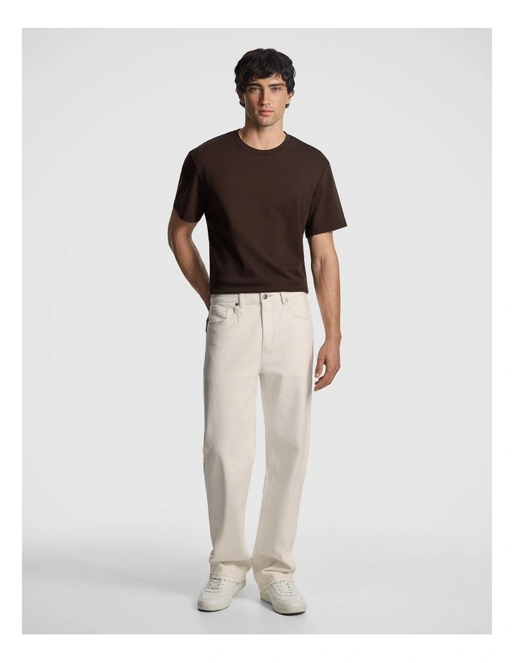 Lance Baggy Jean in Off White image 7
