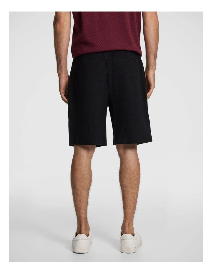 Rio Embroidered Short in Black image 2
