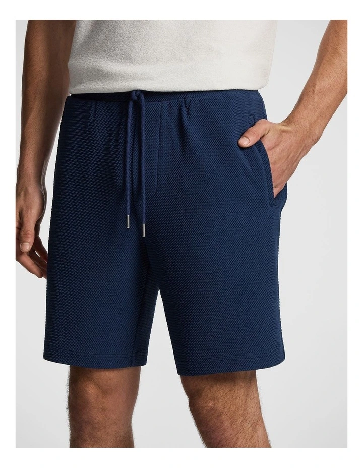 Arlen Jersey Short in Blue image 3