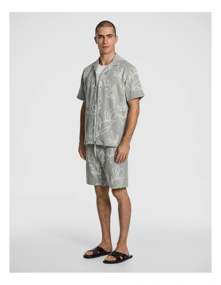 Dowsett Textured Short in Sage image 4