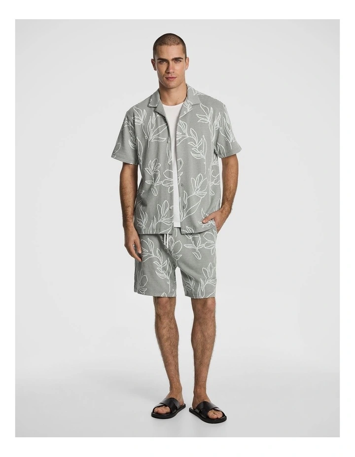 Dowsett Textured Short in Sage image 5