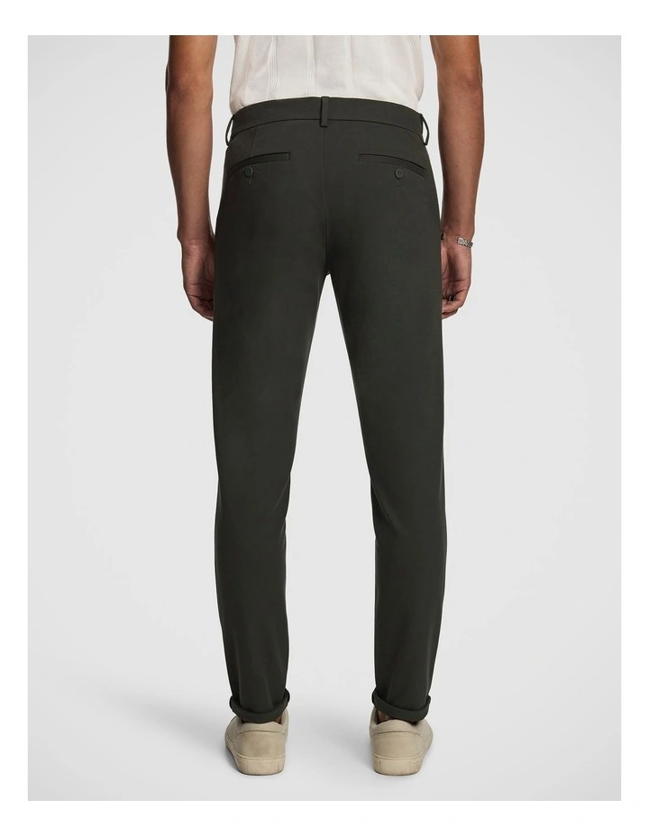Energy Hyper Stretch Skinny Chino in Green image 3
