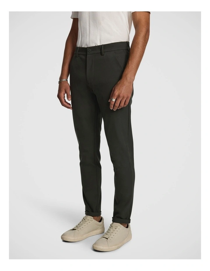 Energy Hyper Stretch Skinny Chino in Green image 4