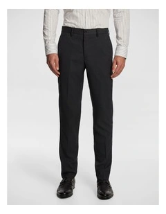 Lukey Stretch Slim Fit Pant in Charcoal