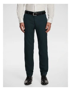 Lukey Stretch Slim Fit Pant in Teal