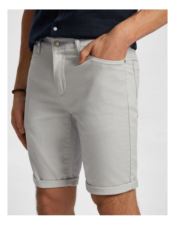 Herston Chino Short in Ice Grey image 3