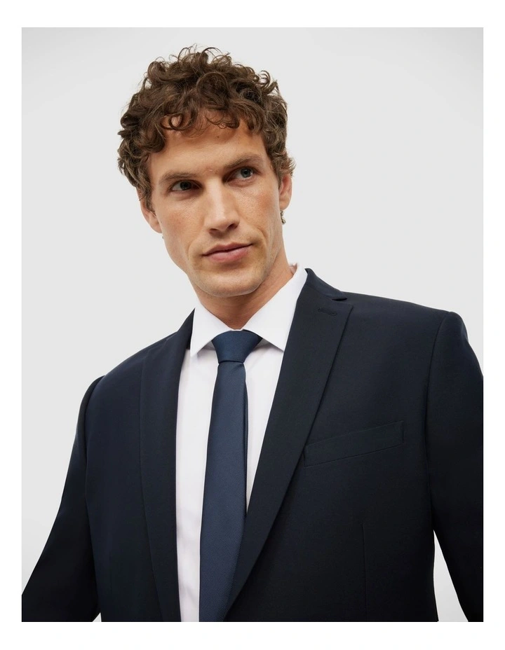 Elijah Tailored Jacket in Navy image 4