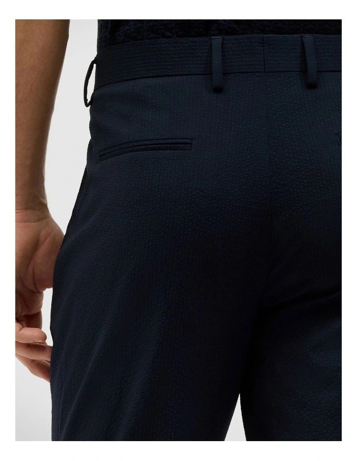 Seersucker Tailored Pant in Navy image 5