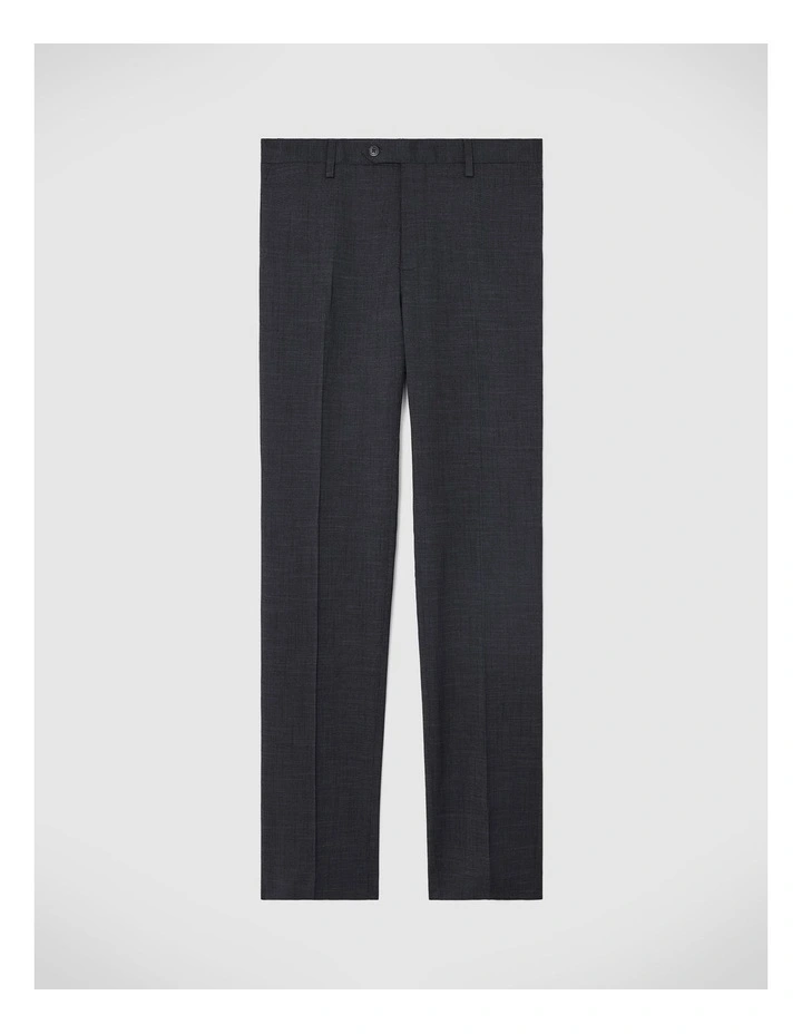 Ezra Tailored Textured Pant in Charcoal image 2