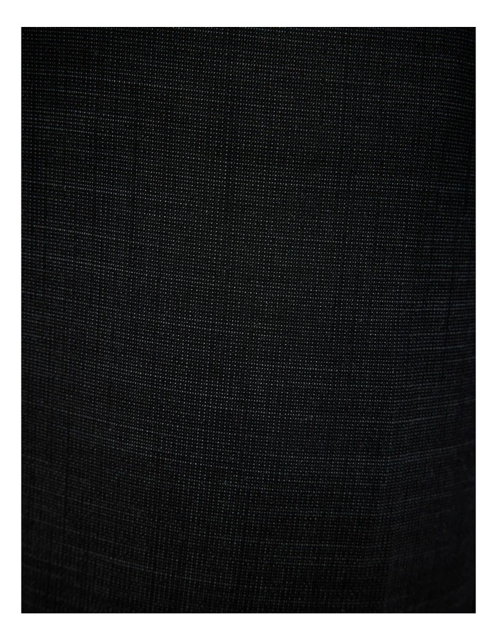 Ezra Tailored Textured Pant in Charcoal image 7