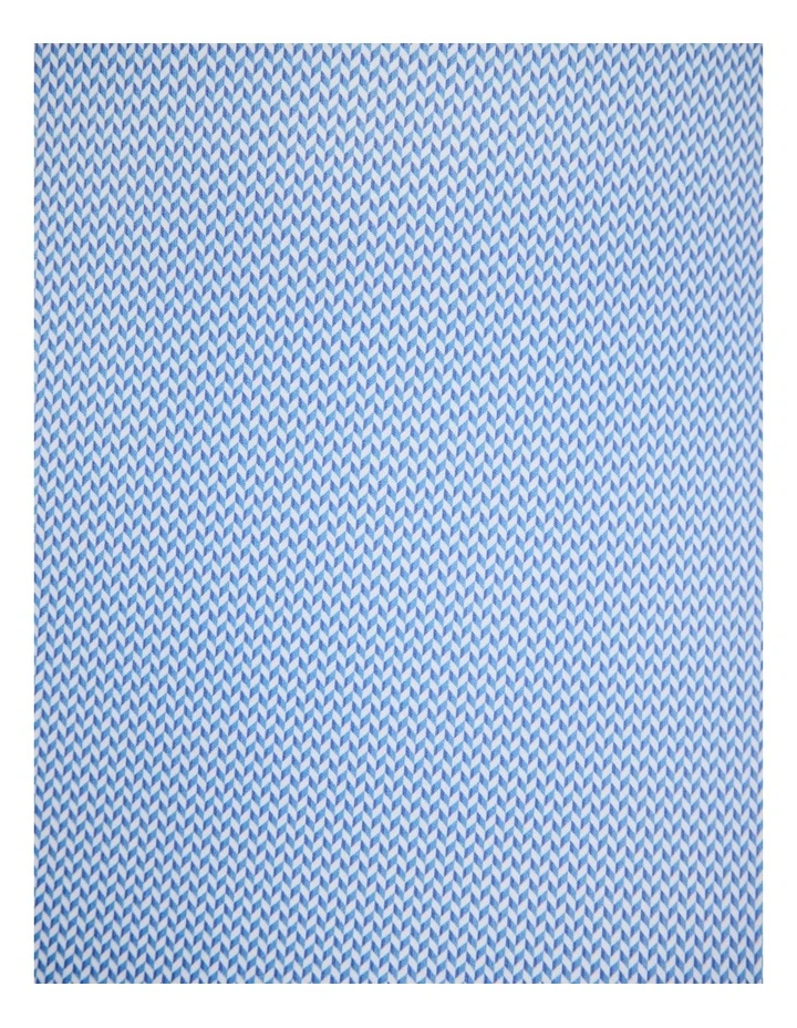 Micro-geo Travel Long Sleeve Shirt in Blue image 7