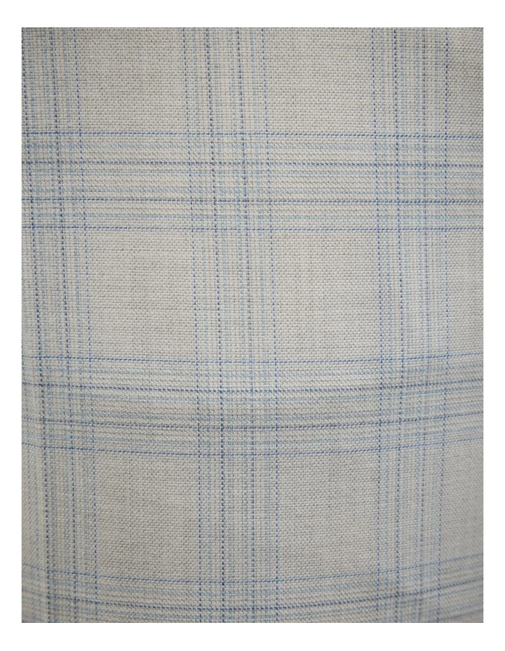 Prince Of Wales Check Tailored Pant in Grey image 7