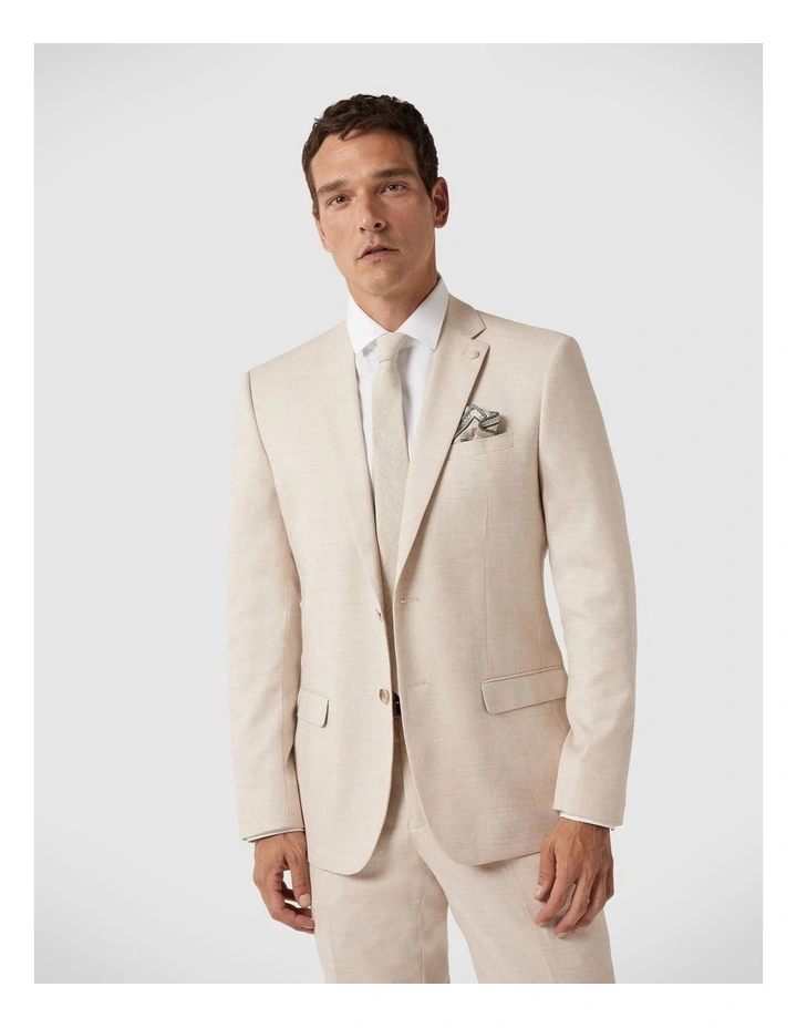 Slim Fit Long Sleeve Textured Dress Shirt in White image 3