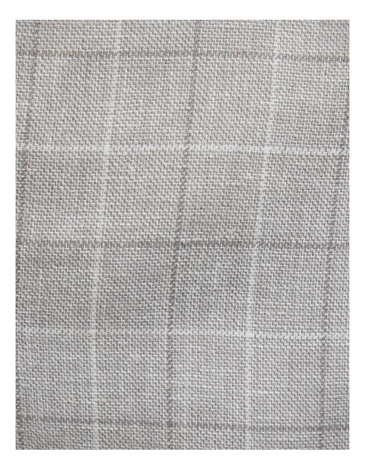 Windowpane Check Tailored Pant in Grey image 7