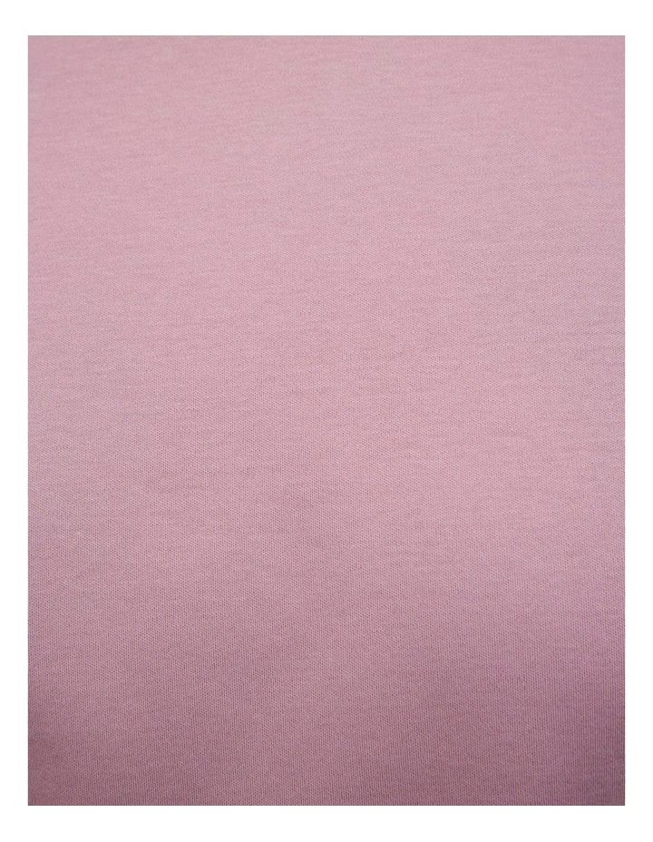 Slim Travel Tee in Mauve image 6
