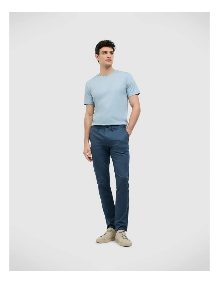 Slim Travel Tee in Sky Blue image 3