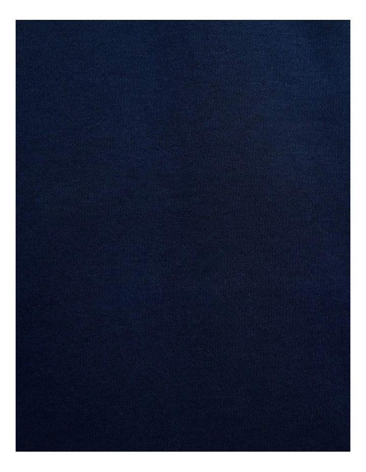 Stripe Travel Polo in Navy image 6