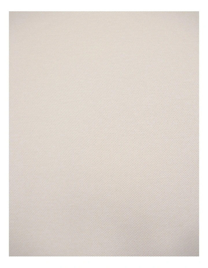 Curtis Travel Striped Pique Tee in Natural image 6