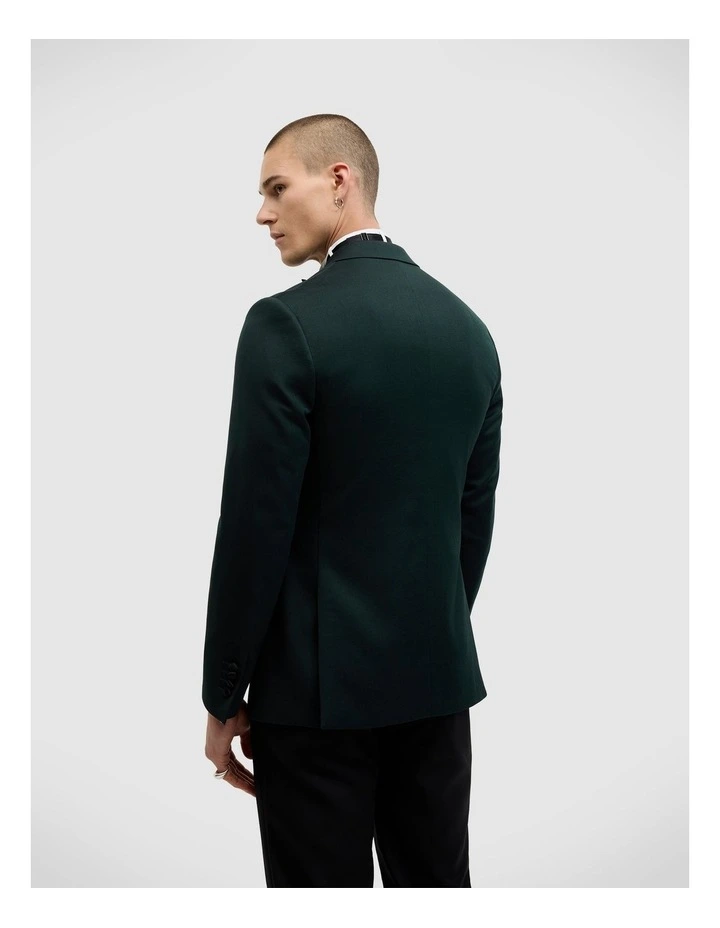 Emery Velvet Black Tie Tuxedo in Emerald image 5