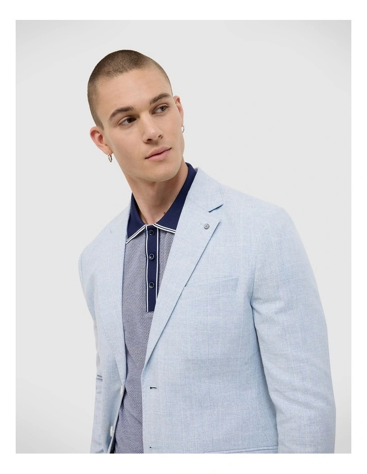 Harcourt Blazer in Pale Blue image 4