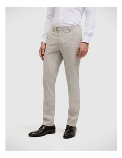 Dixon Prince Of Wales Tailored Pant in Neutral